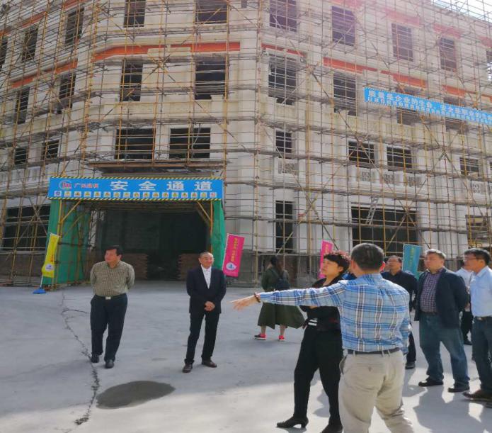 新乡市领导莅临厦门福加斯商业广场项目考察指导